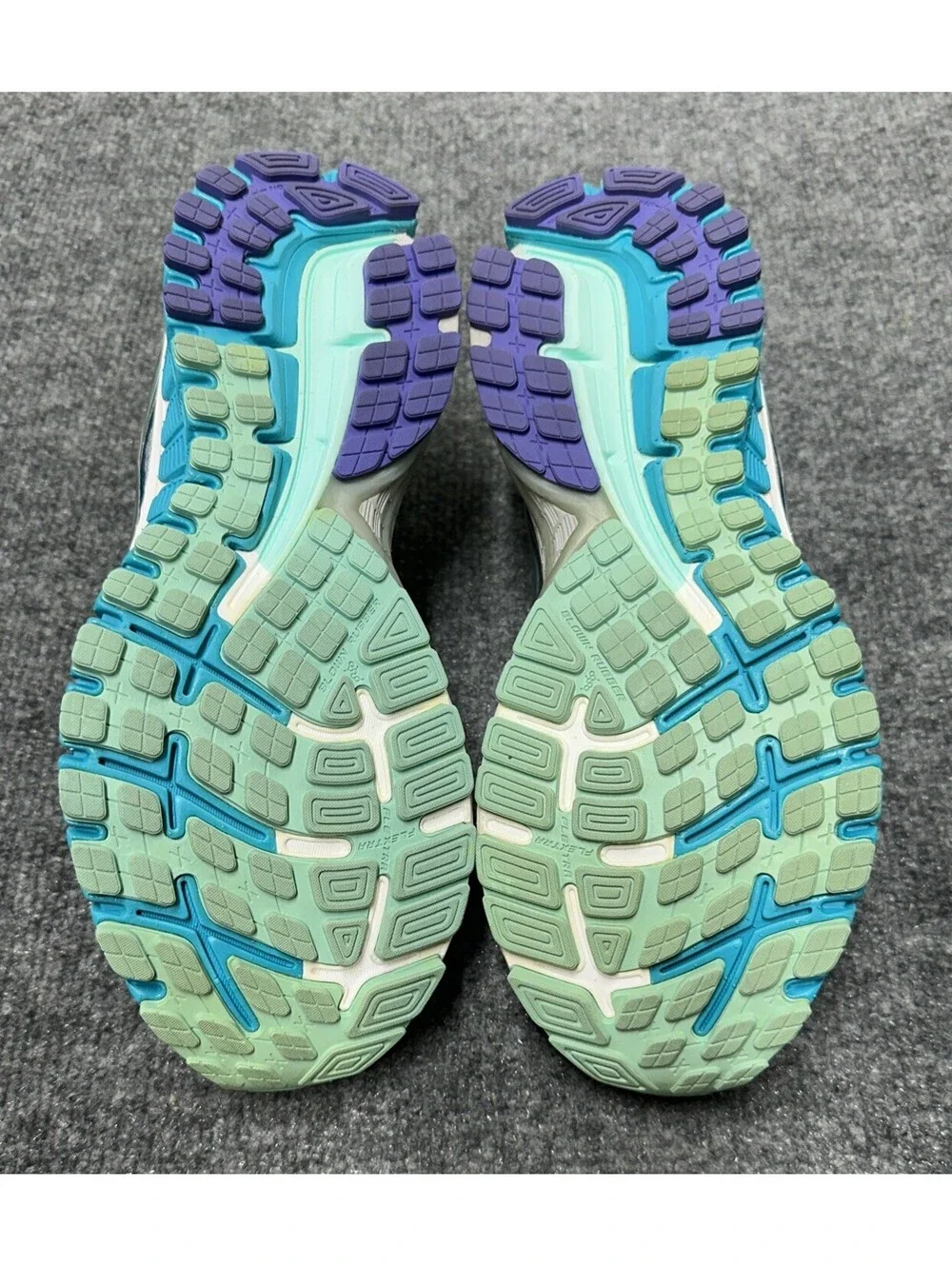 Brooks Adrenaline GTS 16 Women’s 9.5 B Blue Aqua Silver Athletic Running Support